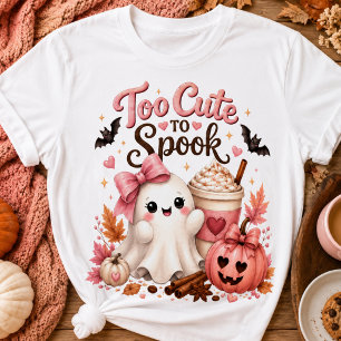 Süßes Geister-Kürbis-Jahreszeit-Kinder-T-Shirt T-Shirt