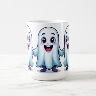 Süßes Geister-Trio, das Händchen hält, Halloween-F Kaffeetasse
