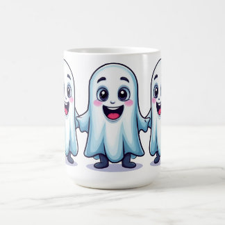 Süßes Geister-Trio, das Händchen hält, Halloween-F Kaffeetasse