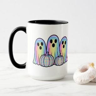Süßes Geister-Trio Halloween-Kaffeetasse – Adorabl Tasse