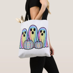 Süßes Geister-Trio Halloween T-Shirt Adorable Kaw Tasche