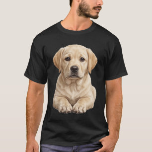 Süßes gelbes Labrador Retriever Welpen T-Shirt R