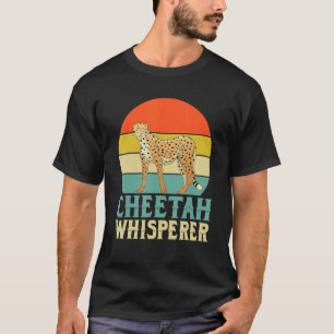 Süßes Geparden-Flüsterer-Outfit Liebe große Katze T-Shirt