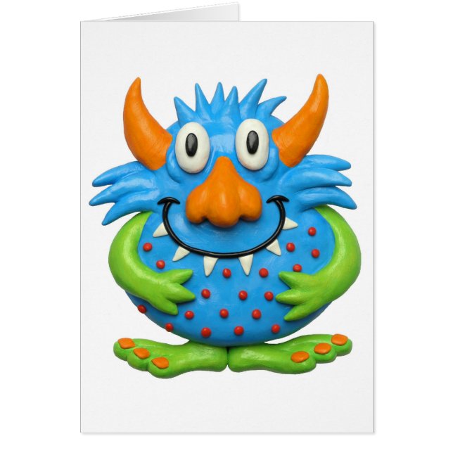 Süßes gepunktetes Monster (Vorne)