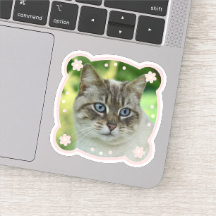 Süßes gerahmtes personalisiertes Bild Aufkleber
