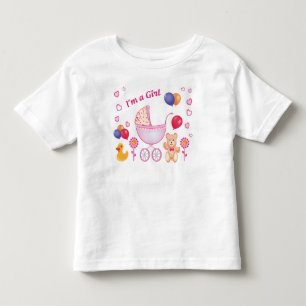 Süßes Geschenk Farbige Kleinkind-Mädchen-Bluse Kleinkind T-shirt