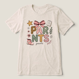 Süßes Geschenk im Kinderzimmer-Stil für neue Elter Tri-Blend Shirt