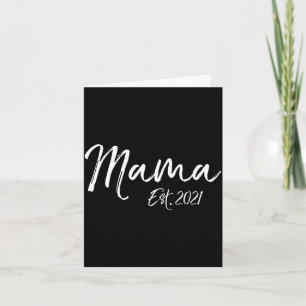 Süßes Geschenk zum ersten Muttertag für neue Mütte Karte