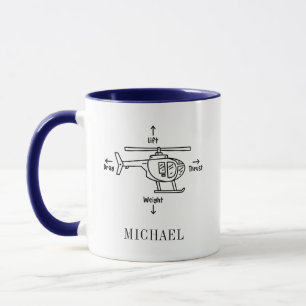 Süßes Geschenk zur Pensionierung für Hubschrauberp Tasse
