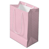 Süßes Geschenkpapier Mittlere Geschenktüte (Vorderseite Schrägansicht)