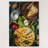 Süßes Geschmacksgeschmack Anzugeben Kuchen Ernteda Puzzle (Vertikal)