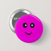 Süßes Gesicht Button (Vorne & Hinten)