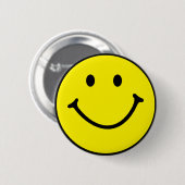Süßes Gesicht Button (Vorne & Hinten)