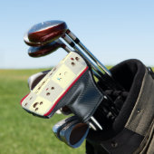 Süßes Gesicht Golf Headcover (In Situ)