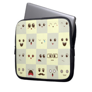 Süßes Gesicht Laptopschutzhülle