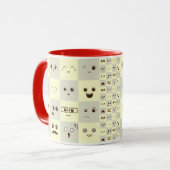 Süßes Gesicht Tasse (Vorderseite Links)