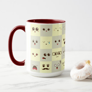 Süßes Gesicht Tasse