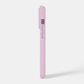 Süßes Gesicht Telefon Case mit anpassbarer Farbe iPhone Hülle (Linke Seite)