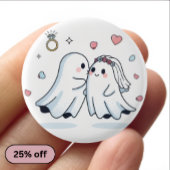 Süßes Gespenst-Hochzeitsantrag-Nadelknopf-Set Button