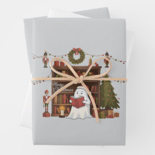 Süßes Gespenst Lesebuch Weihnachtslektüre Geschenkpapier Set
