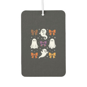 Süßes Gespenst mit Schleifen Halloween-Design_1 Autolufterfrischer
