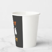 Süßes Gespenst mit Schleifen Halloween-Design_1 Pappbecher (Links)