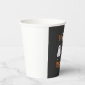 Süßes Gespenst mit Schleifen Halloween-Design_1 Pappbecher (Rechts)