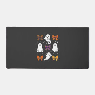 Süßes Gespenst mit Schleifen Halloween-Design_1 Schreibtischunterlage