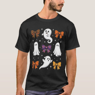Süßes Gespenst mit Schleifen Halloween-Design_1 T-Shirt