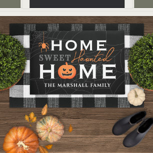 Süßes Gespenster Zuhause Persönliches Halloween Fußmatte