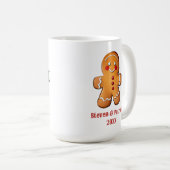 Süßes Gingerbrot Foto Kaffeetasse (VorderseiteRechts)
