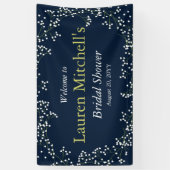 Süßes Gipskraut Hochzeit oder Party Banner (Vertikal)