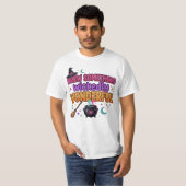Süßes Glitter-Halloween-Design T-Shirt (Vorne ganz)