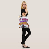 Süßes Glitter-Halloween-Design Tasche (Am Model)