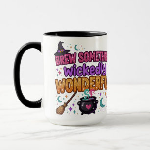Süßes Glitter-Halloween-Design Tasse