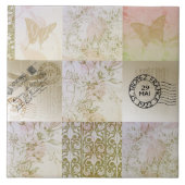 Süßes GoldPatchwork Fliese (Vorderseite)