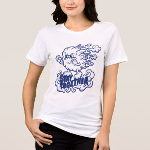 Süßes Grafik-T-Shirt für Frauen und jugendliche Mä Tri-Blend Shirt