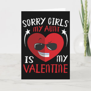 Süßes großes Herz Gesicht Tut mir leid Mädchen mei Karte