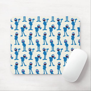 Süßes Grover-Muster Mousepad