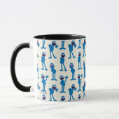 Süßes Grover-Muster Tasse (Links)