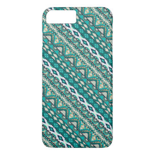 Süßes grünes Design Azteken-Muster Design Case-Mate iPhone Hülle