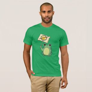 Süßes Grünes Keine Könige Frosch T-Shirt