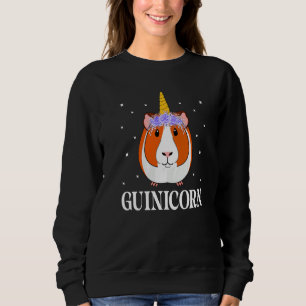 Süßes Guinicorn Meerschweinchen Einhorn Haustier T Sweatshirt