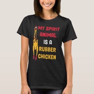 Süßes Gummihuhn leicht von Hunden ablenkbar T-Shirt