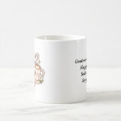 Süßes Guten Morgen Kaffeetassendesign Kaffeetasse (Mittel)