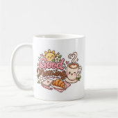 Süßes Guten Morgen Kaffeetassendesign Kaffeetasse (Links)