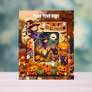 Süßes Halloween-Acrylschild #1 Acrylschild