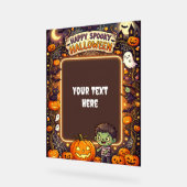 Süßes Halloween-Acrylschild #2 Acrylschild (Winkel)