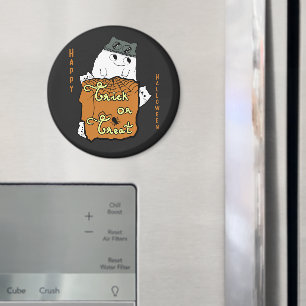 Süßes Halloween Boo - Süßes oder Saures Halloween Magnet