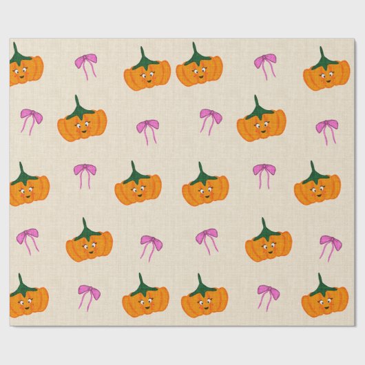 Süßes Halloween-Design, Geschenkpapier (Flach)